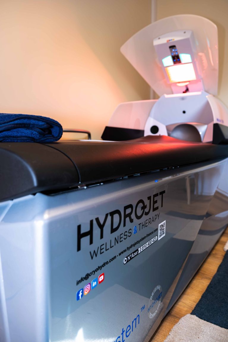 Le caisson Hydrojet Wellness et Therapy