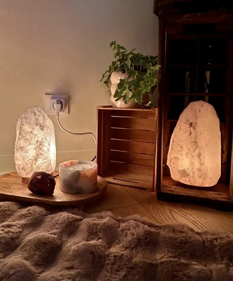 Les lampes de sel de la grotte du centre ÕRA